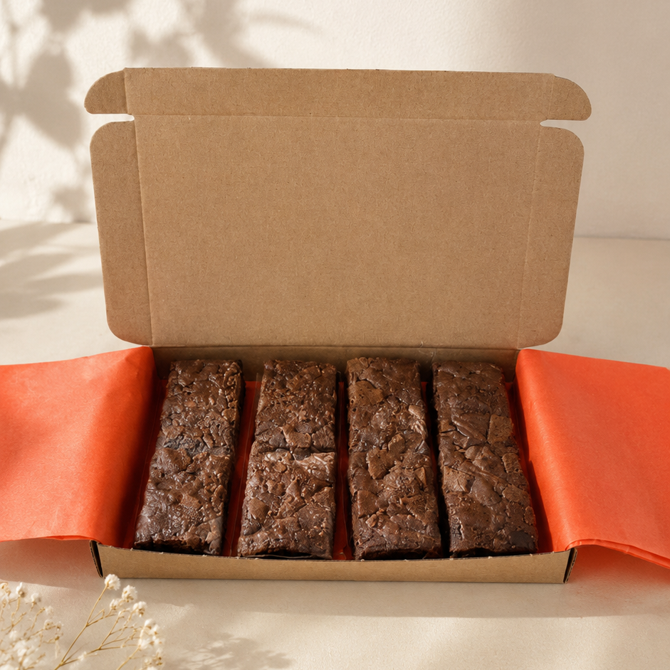 Browniebox Biscoff | 8 stuks