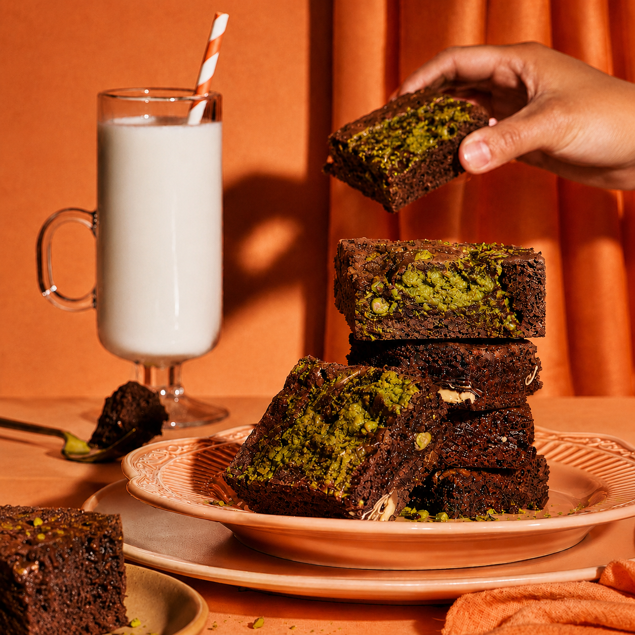 Browniebox Pistache | 8 stuks