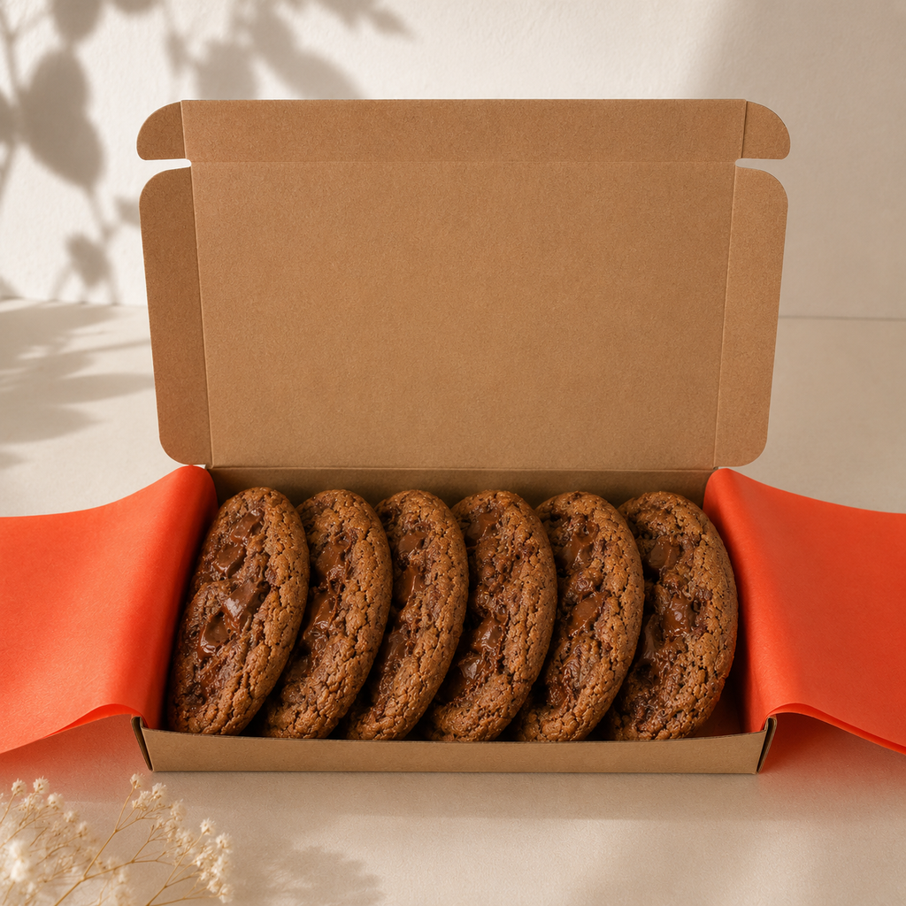 American Cookie Box Nutella | 6 stuks