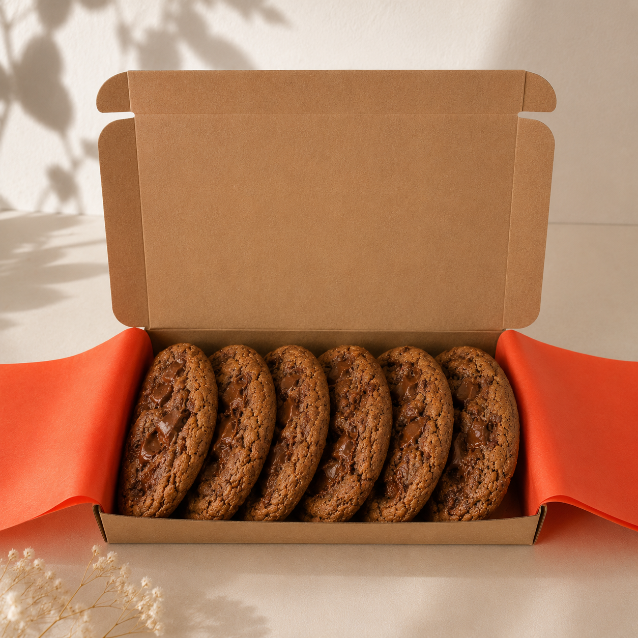 American Cookie Box Nutella | 6 stuks