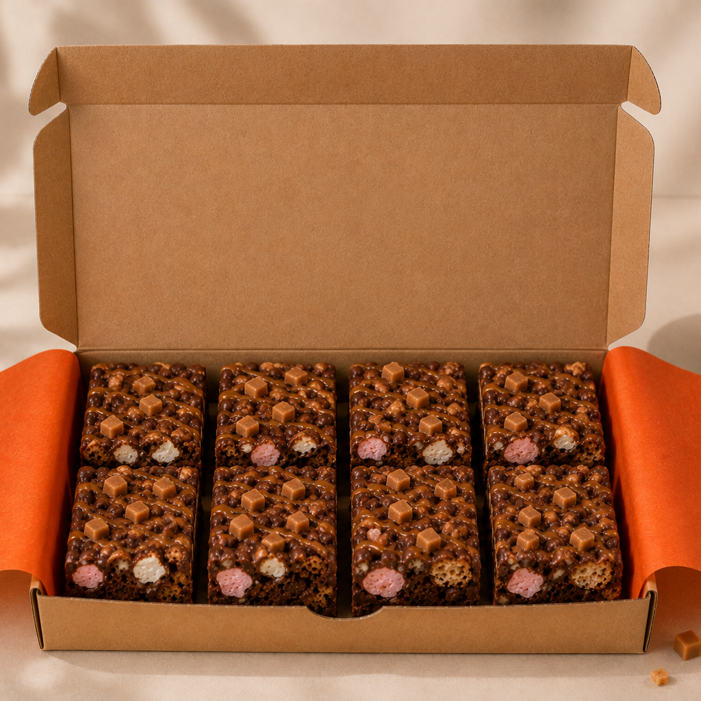 Rocky Road Box Puur Karamel | 8 stuks