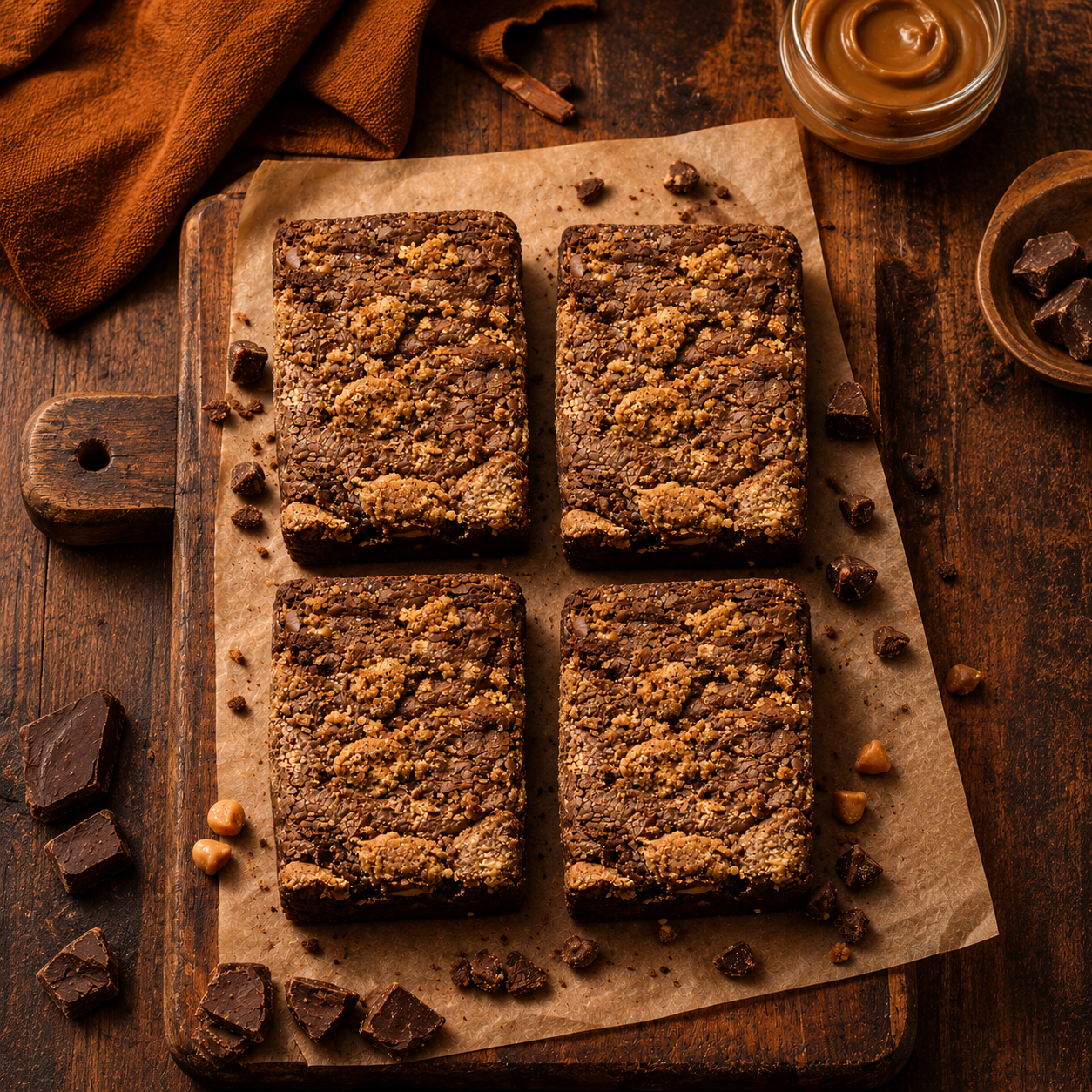Browniebox Biscoff | 8 stuks